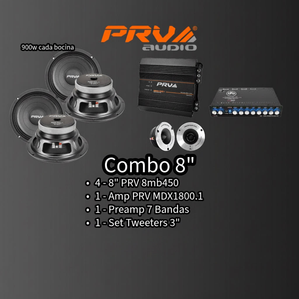 COMBO PRV 8"