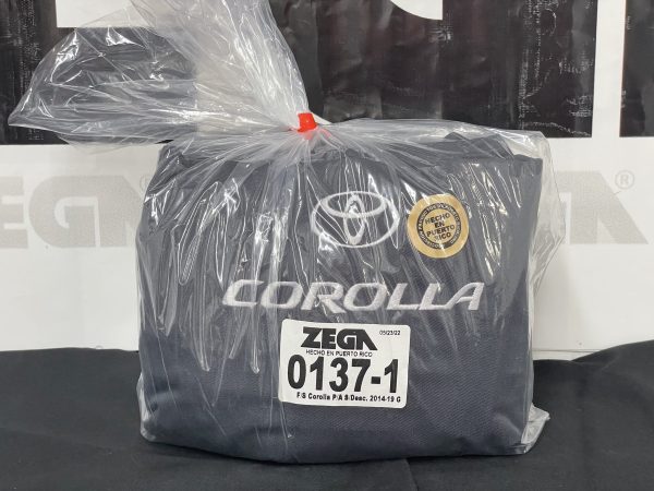 Full Set Toyota Corolla 2014-2019 Gray (Back Row Without Arm Rest) #137-1