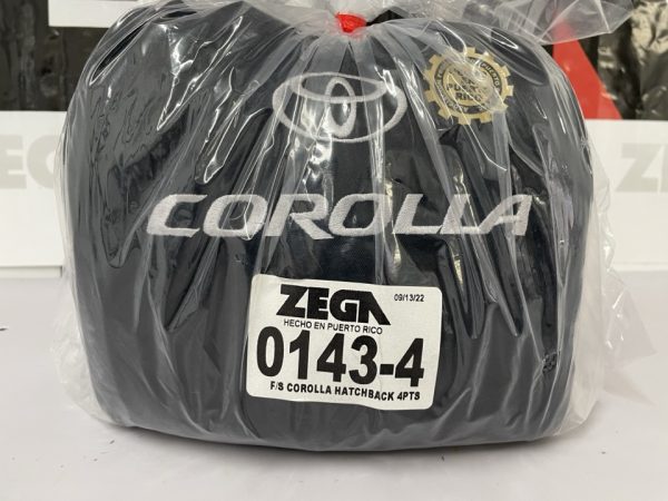 Full Set Toyota Corolla Hatchback 2020-2025 Black (4 Doors) #143-4