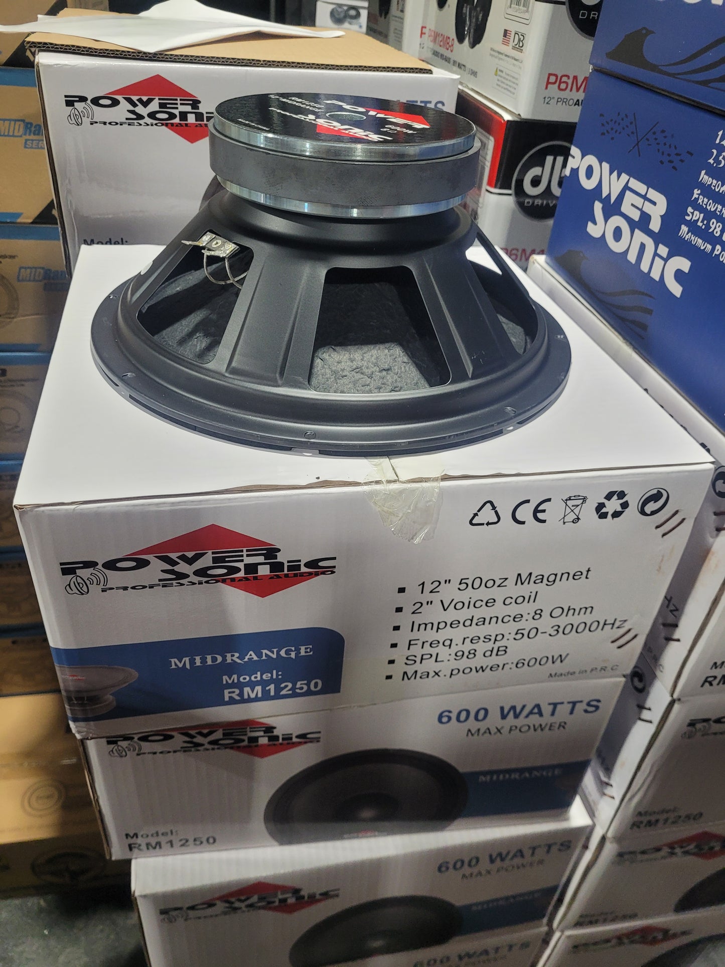 BOCINA power sonic 12" RM1250