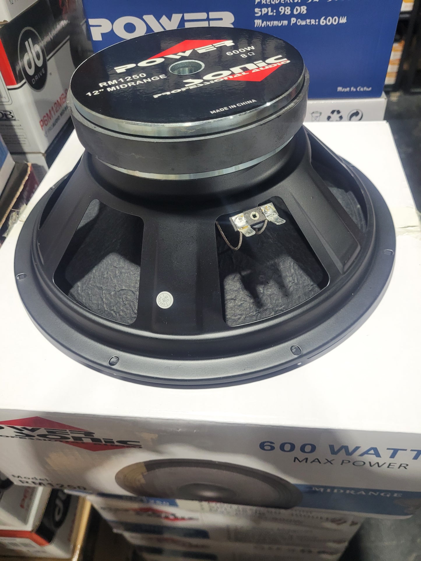 BOCINA power sonic 12" RM1250