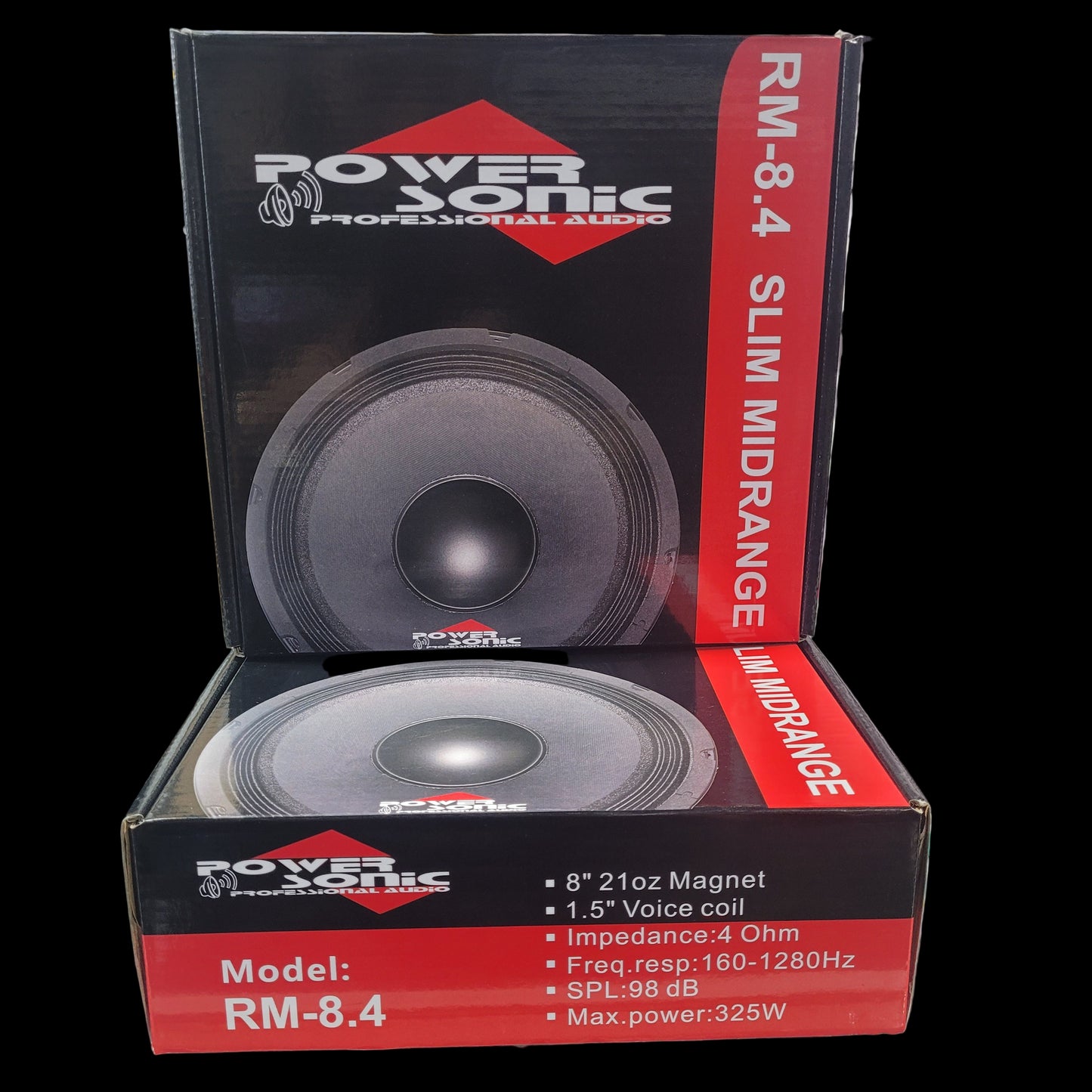 BOCINA POWER SONIC RM- 8.4 SLIM MIDRANGE