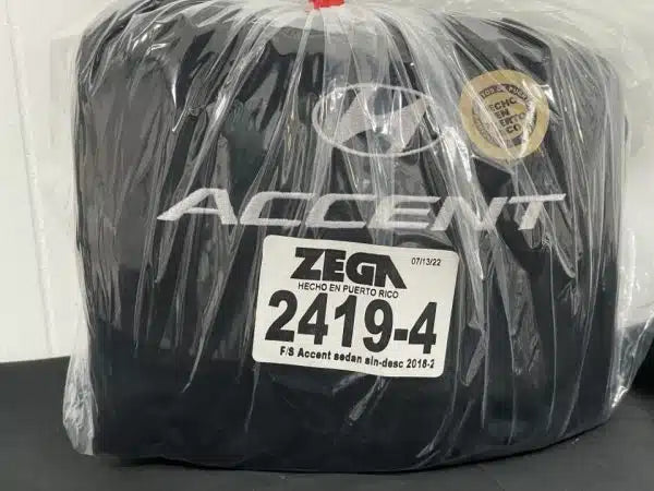 Full Set Hyundai Accent Sedan 2018-2023 Black (4 Doors) #2419-4
