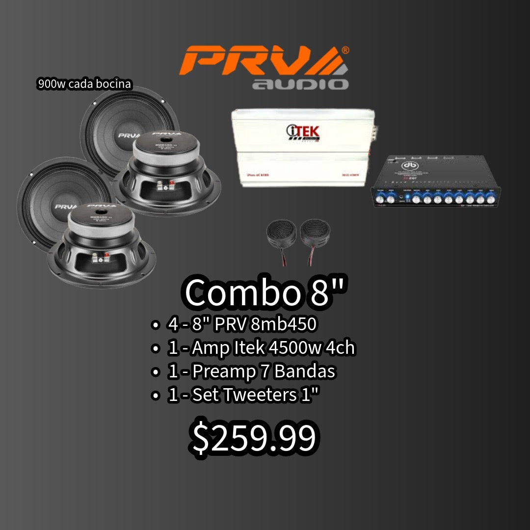 COMBO PRV 8"