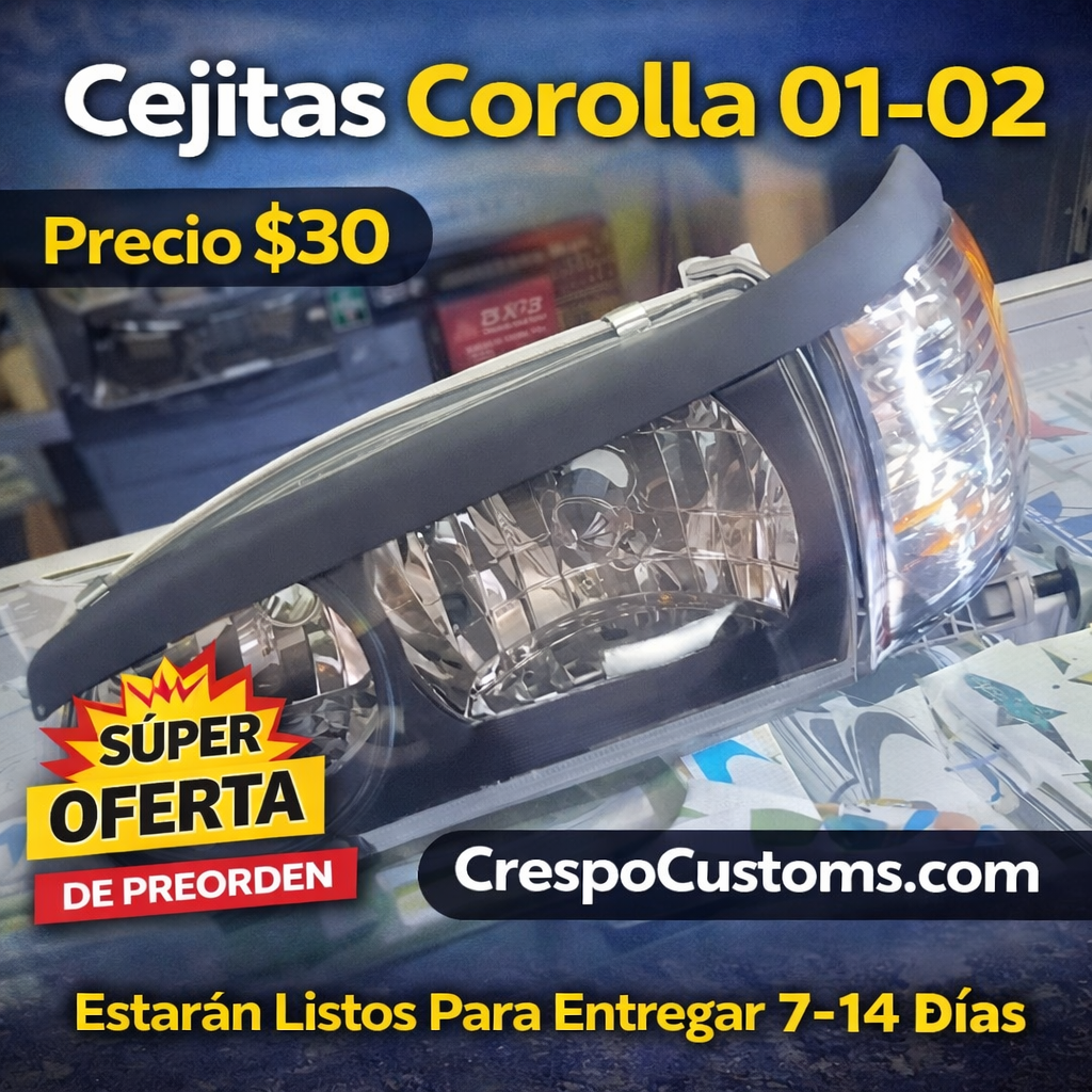 Cejitas Corolla 01-02
