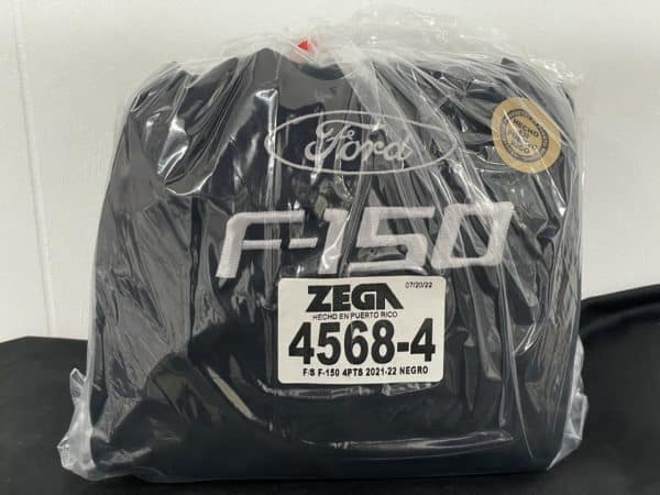 Full Set Ford F-150 SR5-XLT 4 Doors 2021-2025 Black (Front captain chairs) #4568-4