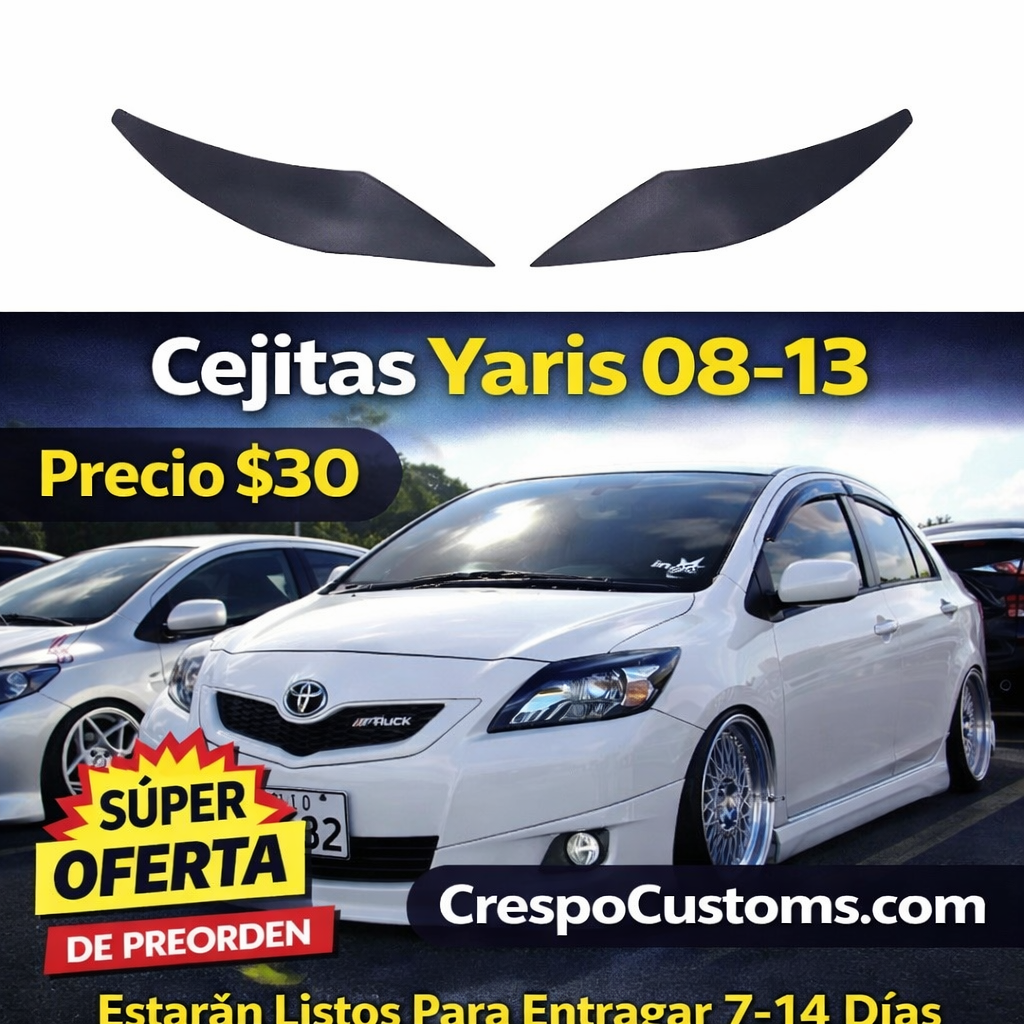 Cejitas Yaris 08-13