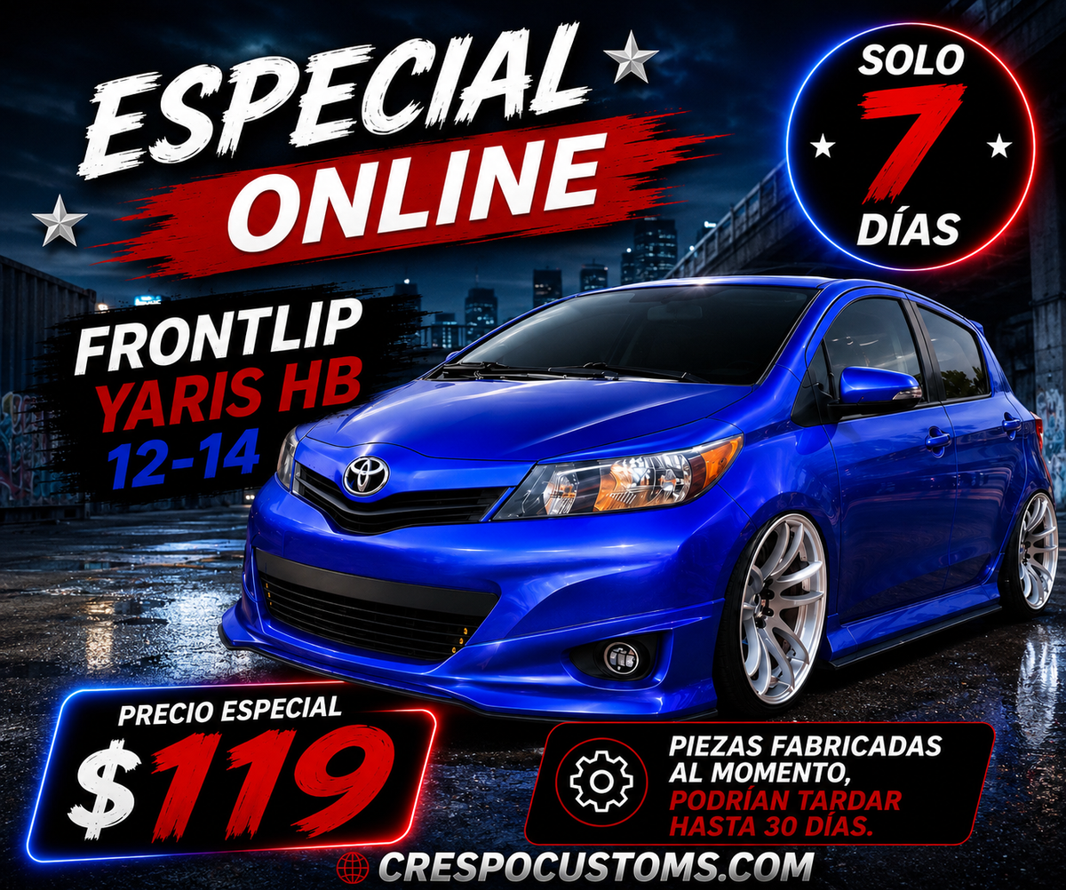 Frontlip Yaris HB 12-14