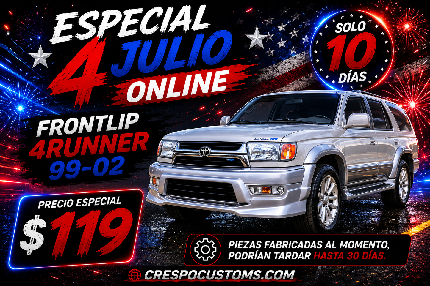 Frontlip 4runner 99-02