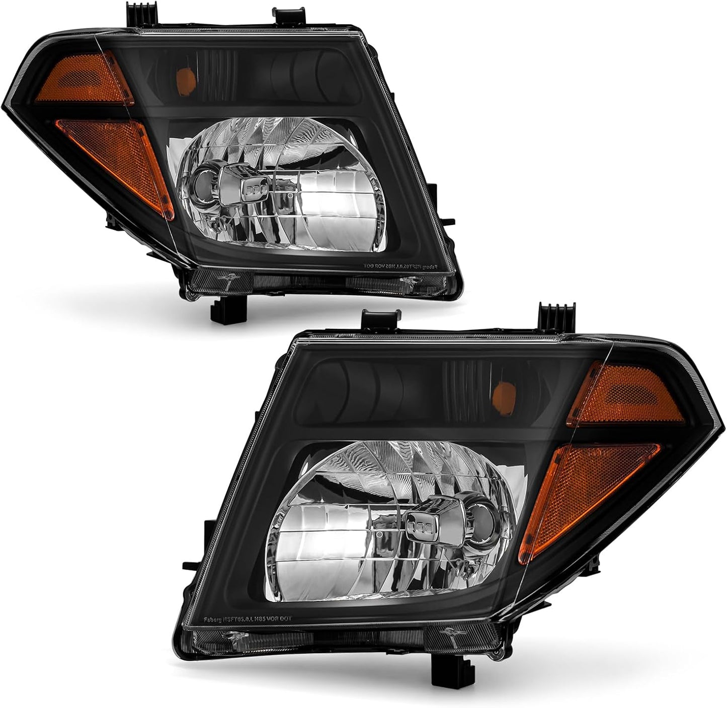 Focos Nissan Frontier 05-08 Pathfinder 05-07 Fondo Negro