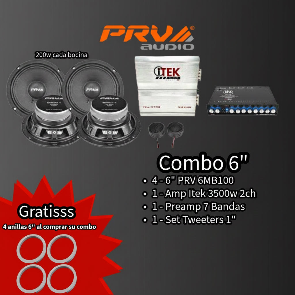 COMBO PRV 6"