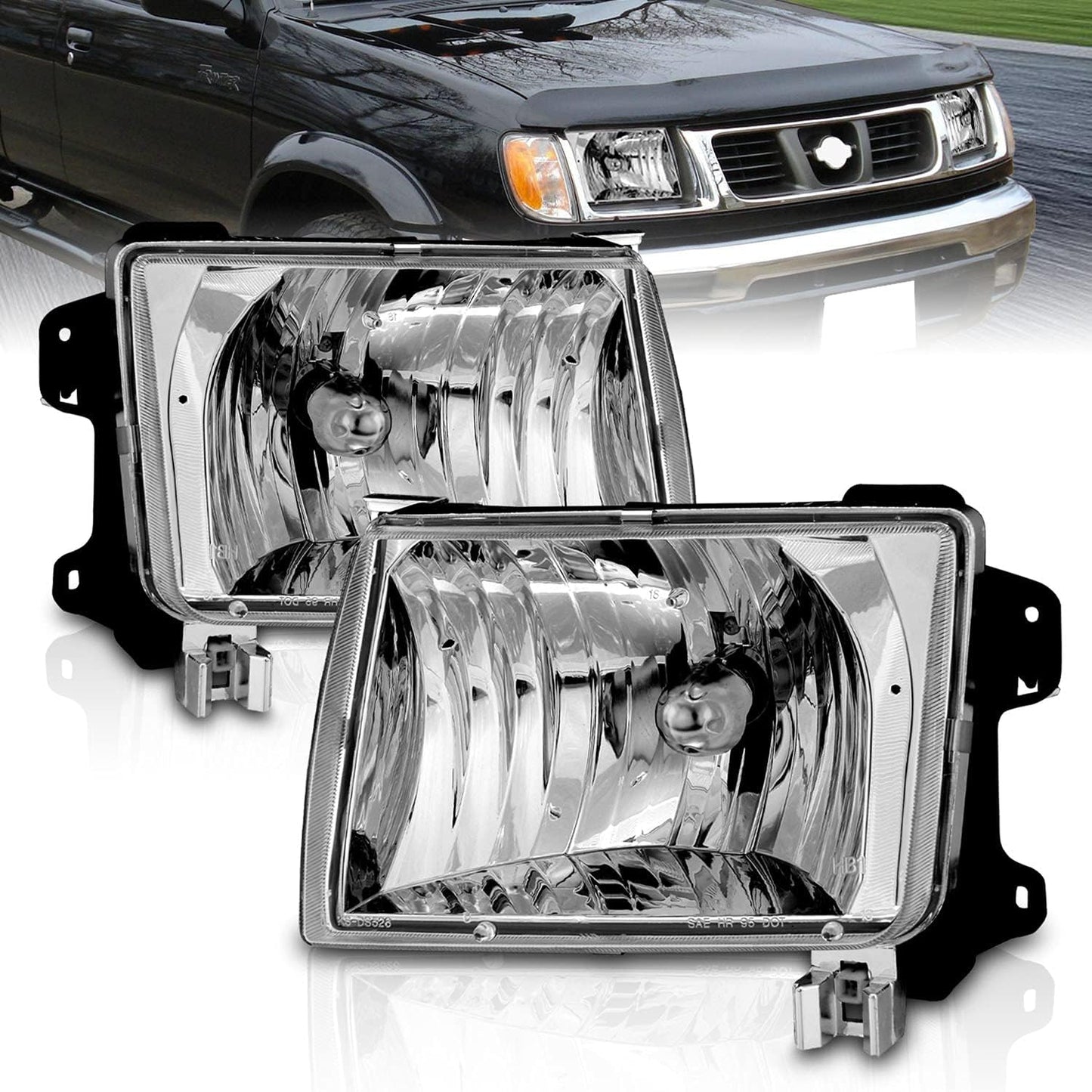 Focos Nissan Pathfinder 99-04 Clear