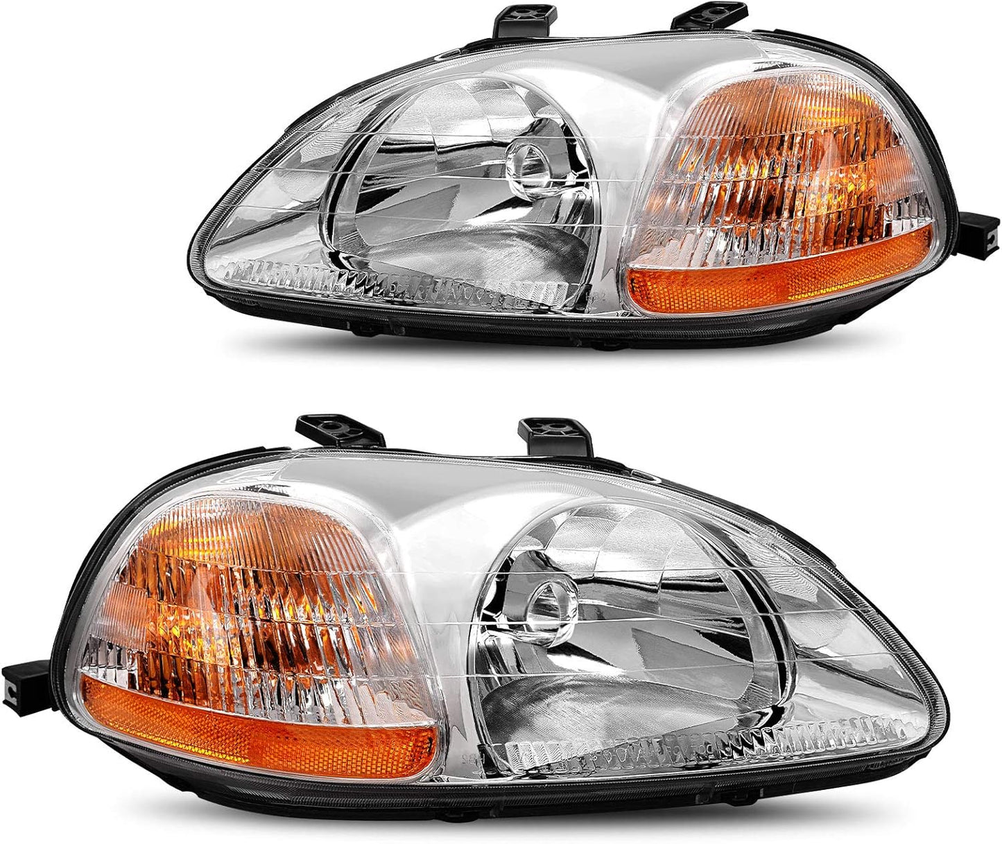 Focos Honda Civic 96-98 Clear
