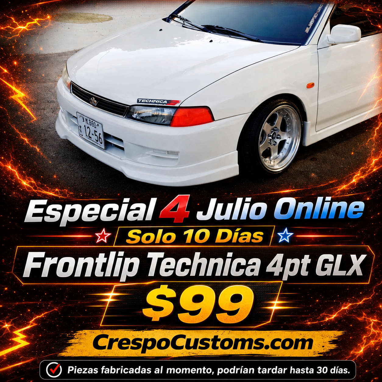 Frontlip Technica 4 Puertas GLX