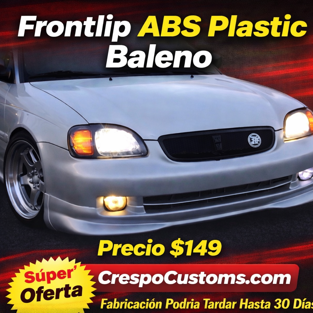 Frontlip Abs Plastic Baleno