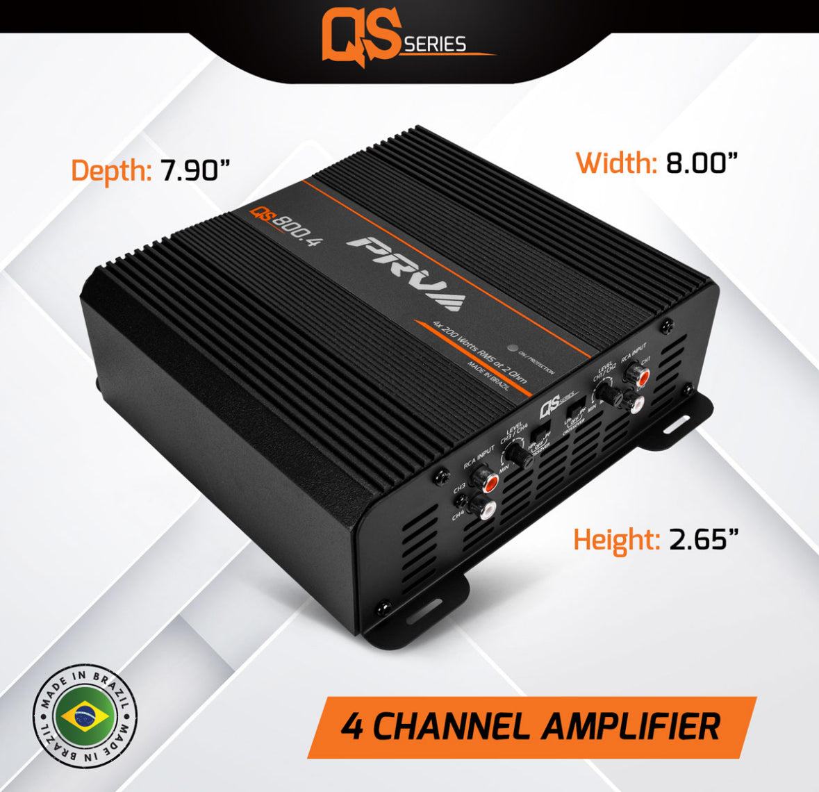 AMPLIFICADOR QS PRV 800.4
