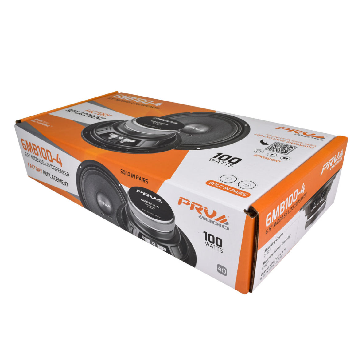 BOCINA EN PAR PRV 6MB100-4