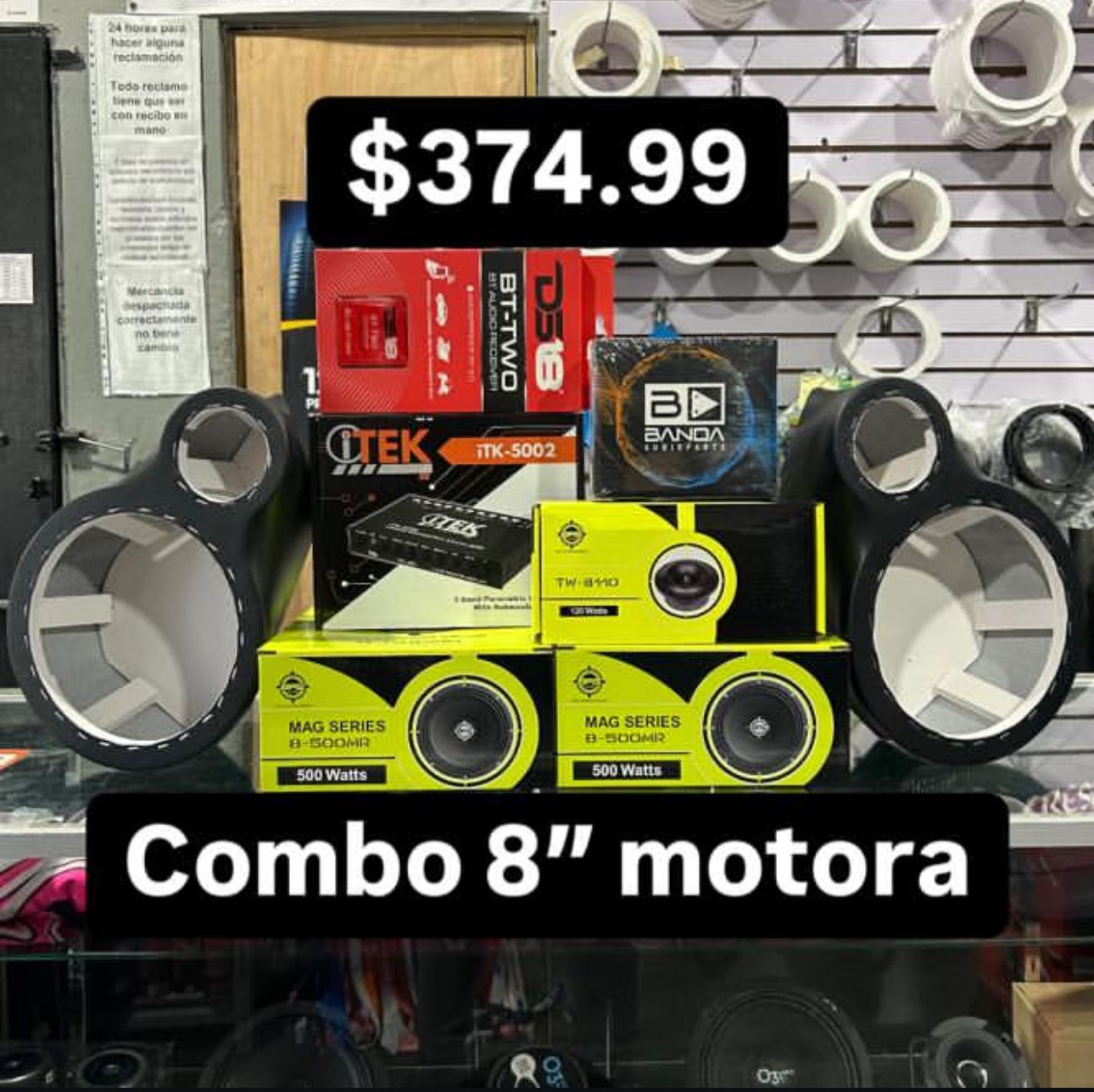 Combo de 8” Motora