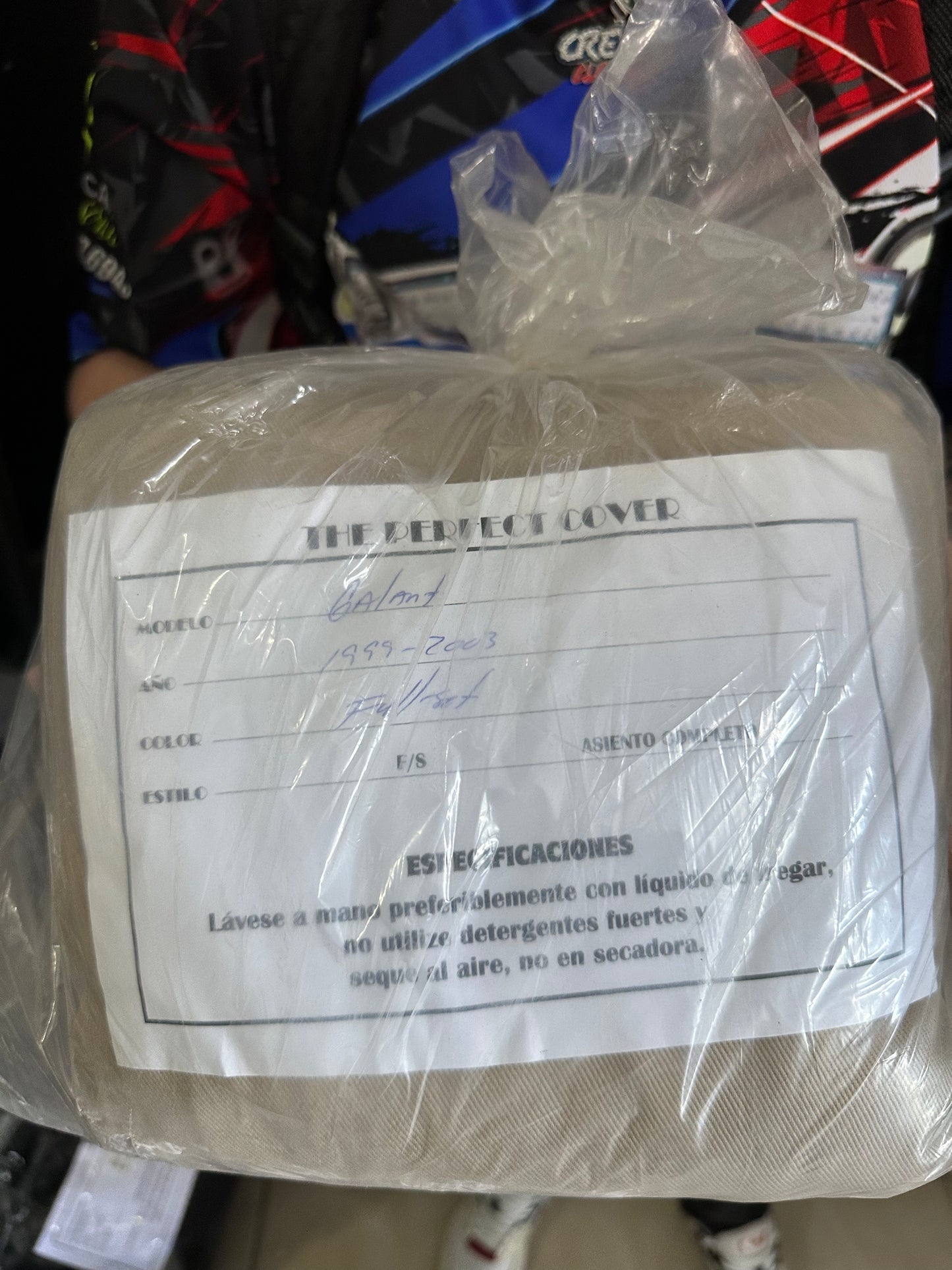Cover Asiento Galant 99-03 Beige