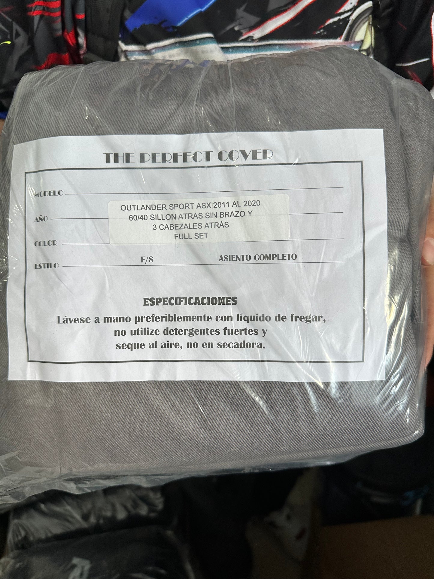 Cover Asiento Outlander ASX 11-20 Grey
