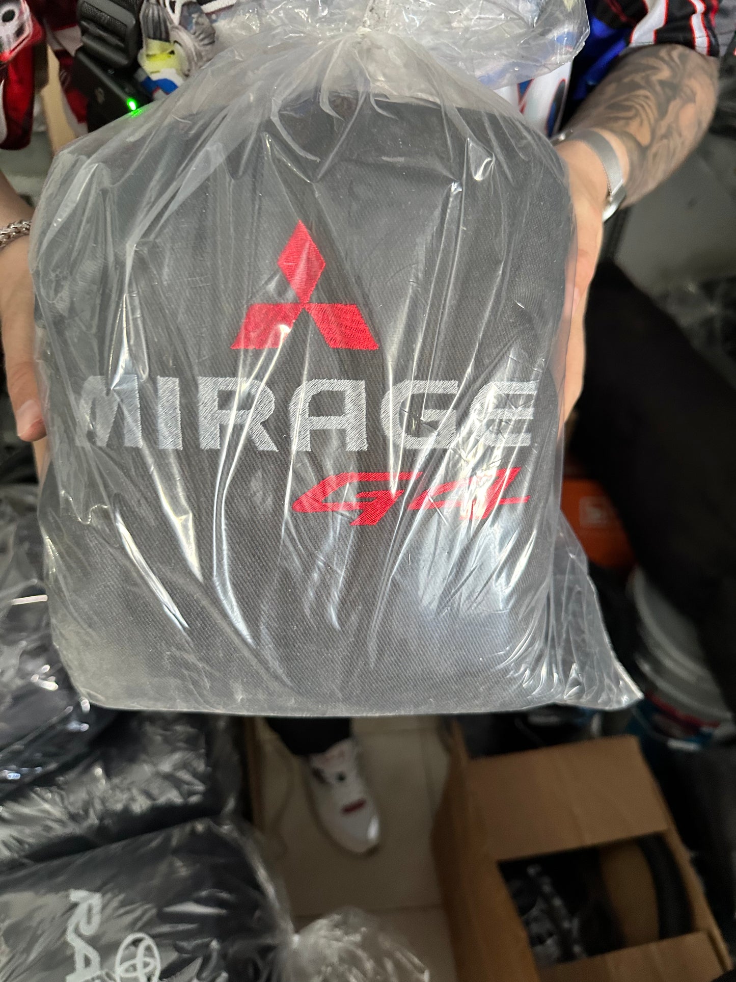 Cover Asiento Mirage G4 2018 Dark Grey
