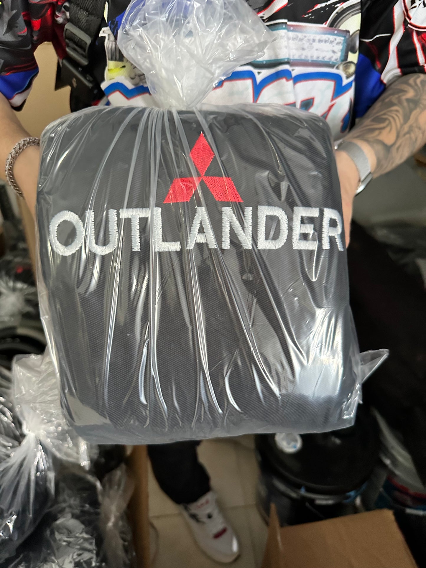 Cover Asiento Outlander 07-13 Black