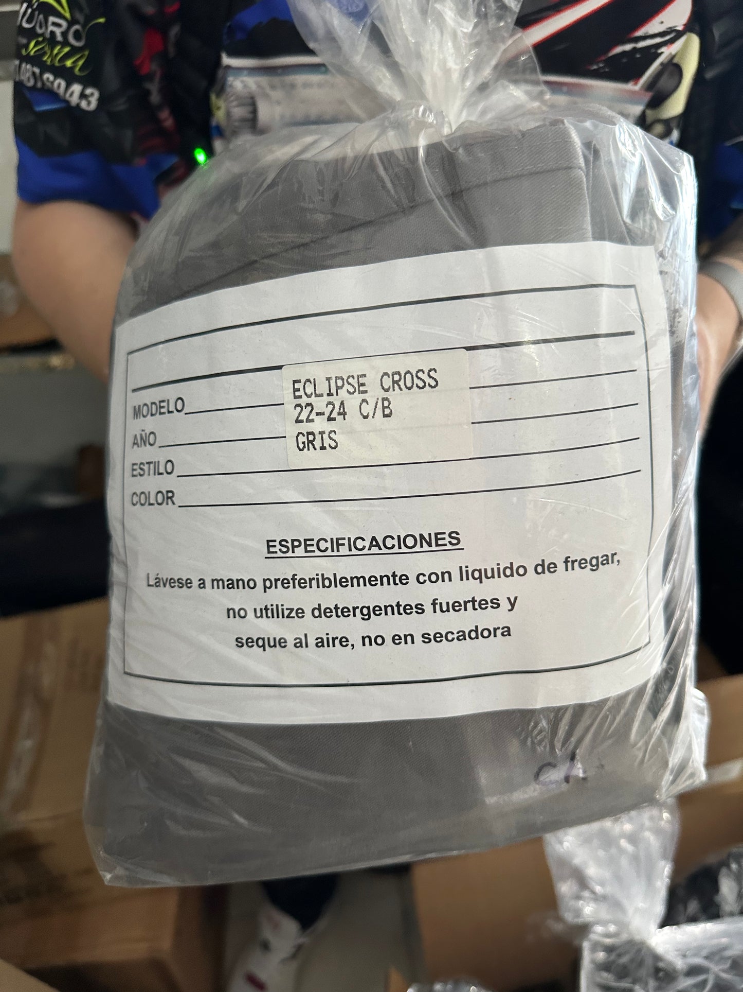 Cover Asiento Eclipse Cross 22-24 Grey