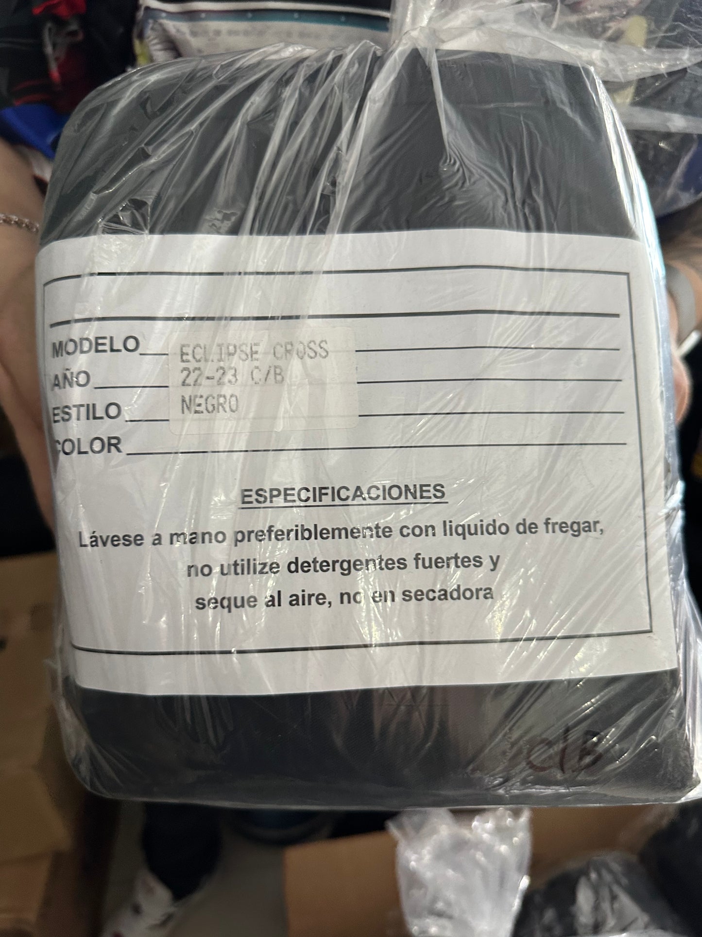 Cover Asiento Eclipse Cross 22-23 Black