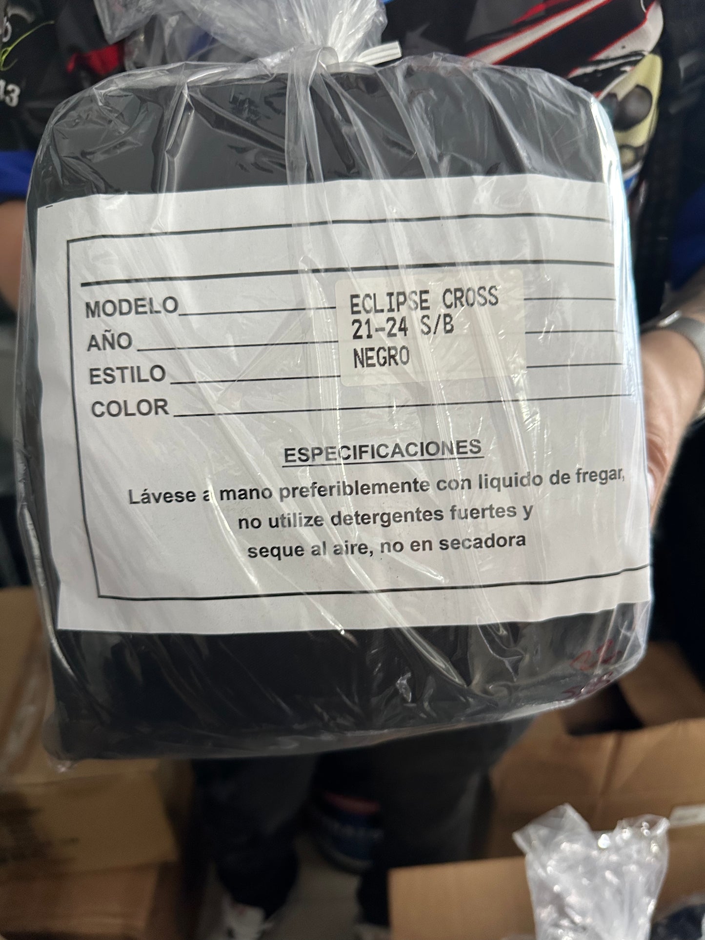 Cover Asiento Eclipse Cross 21-24 Black