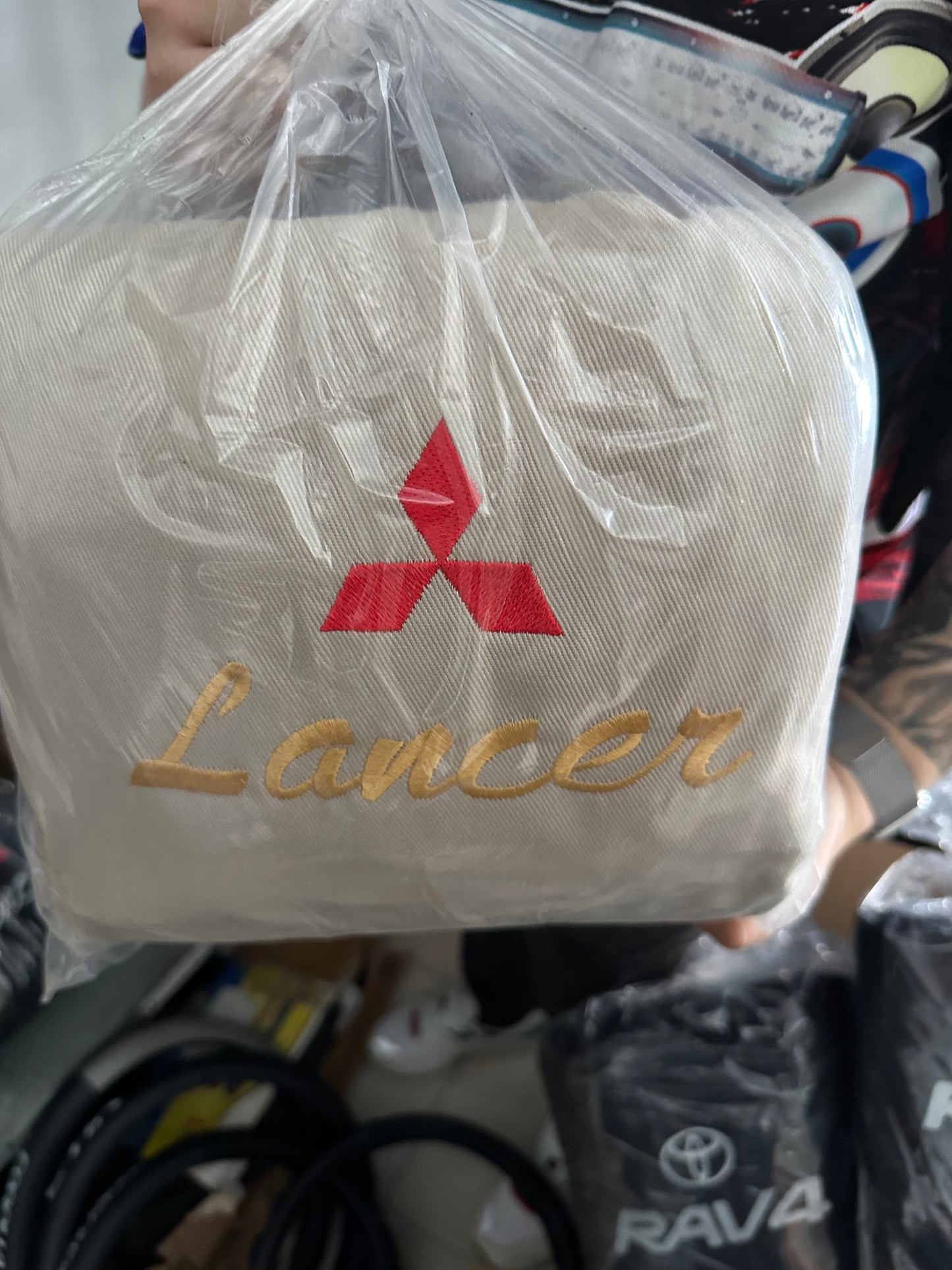 Cover Asiento Lancer 01-06 Beige
