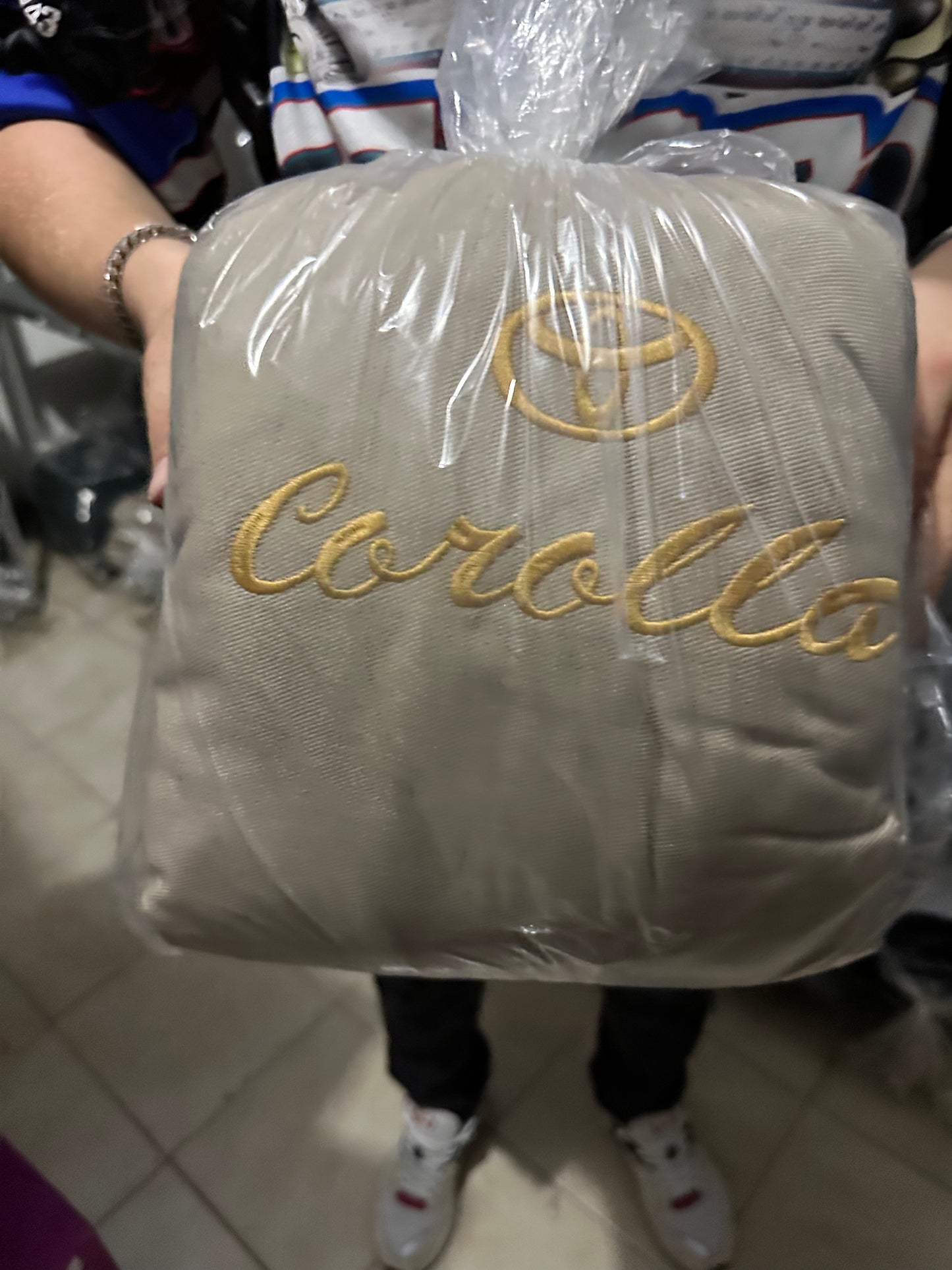 Cover Asiento Corolla 15-19 Beige