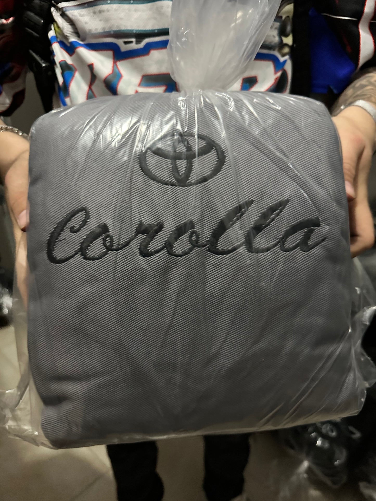 Cover Asiento Corolla 15-19 Grey