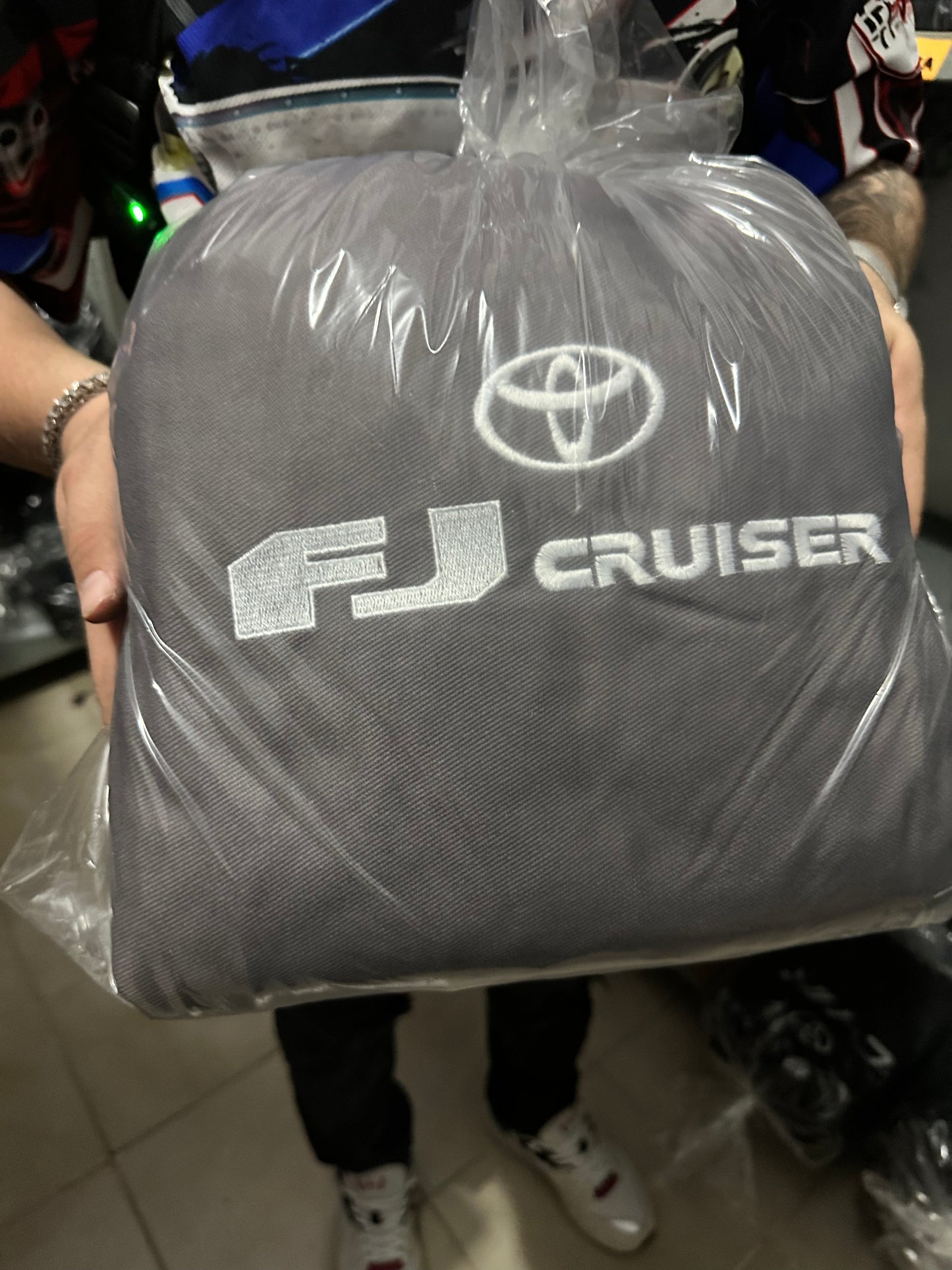 Cover Asiento FJ Cruise 05-15 Grey