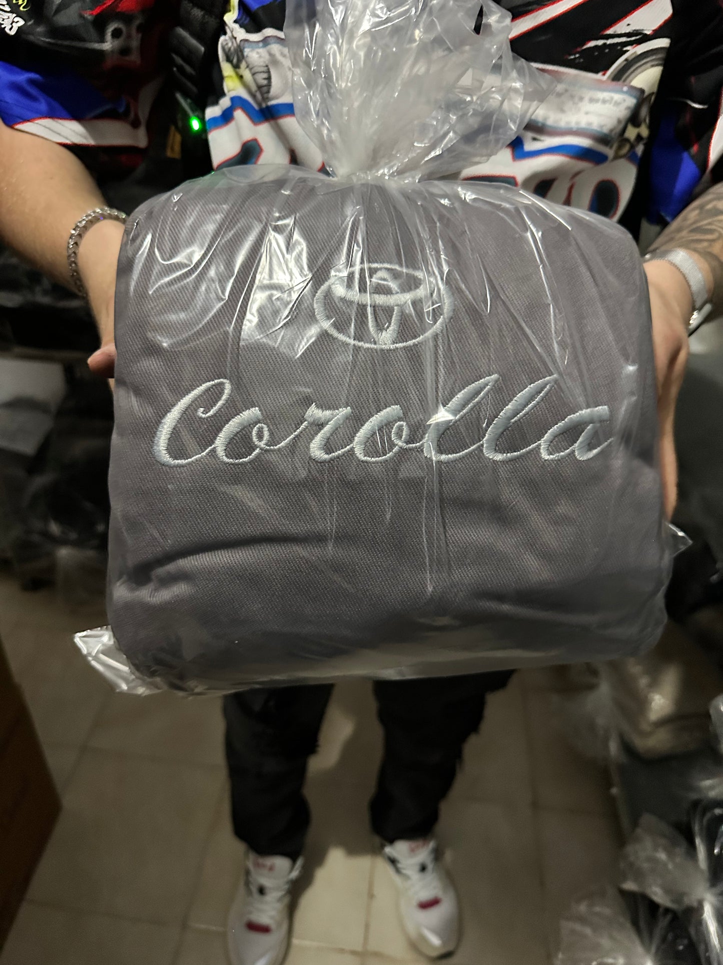 Cover Asiento Corolla 14-19 Grey