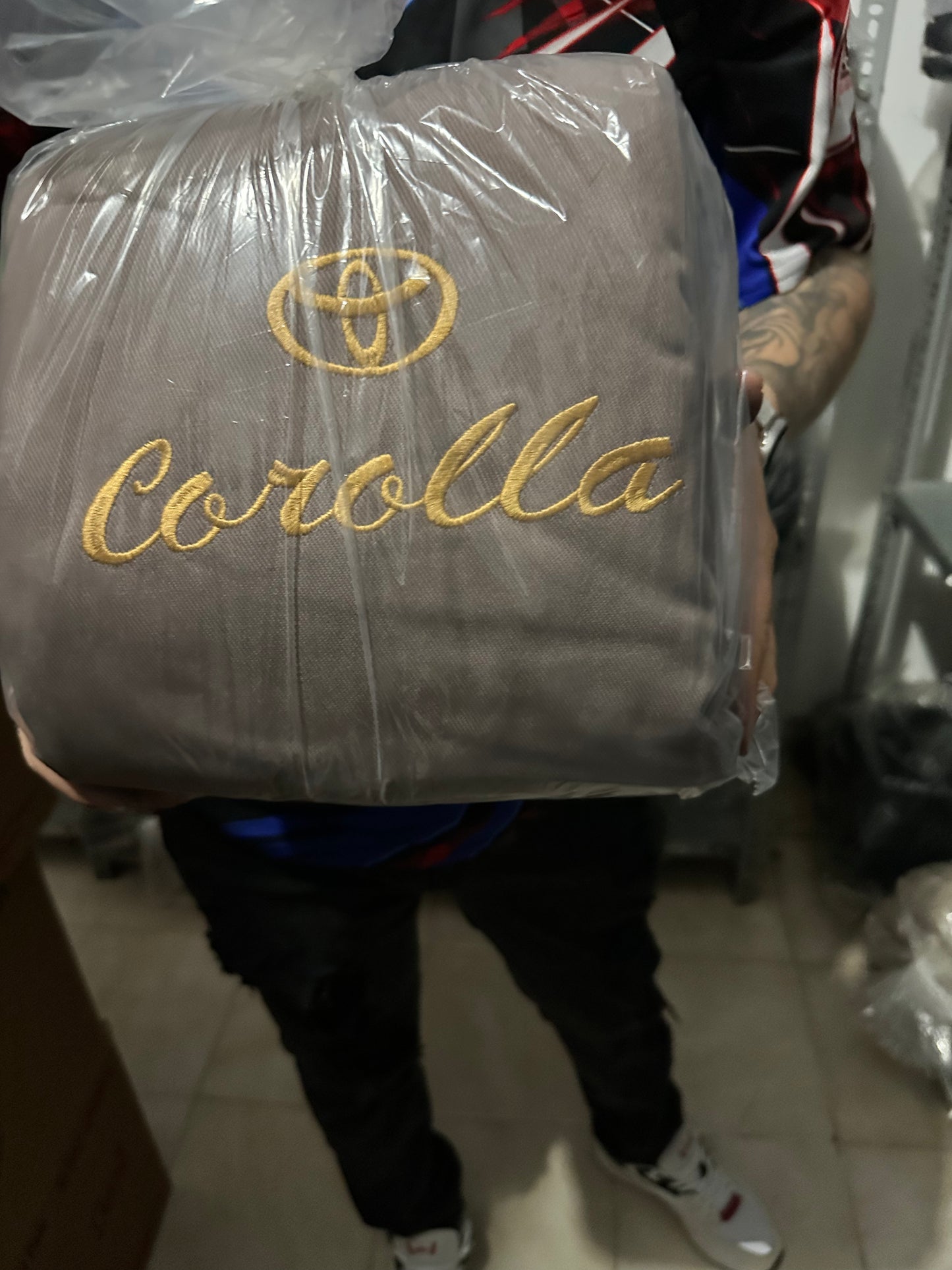 Cover Asiento Corolla 93-97 Taupe