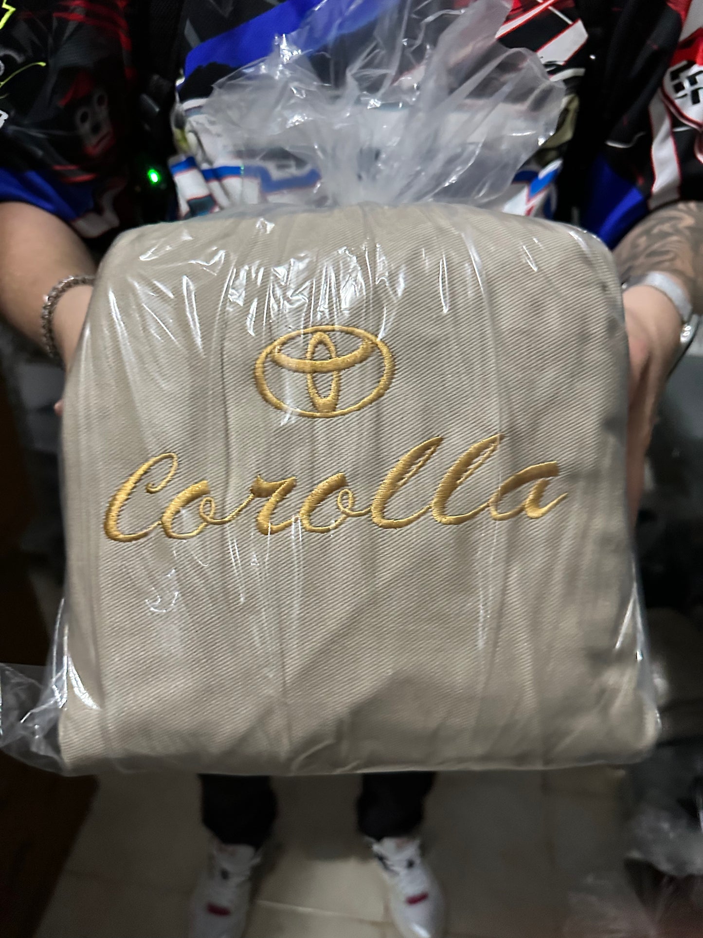 Cover Asiento Corolla 05-13 Beige