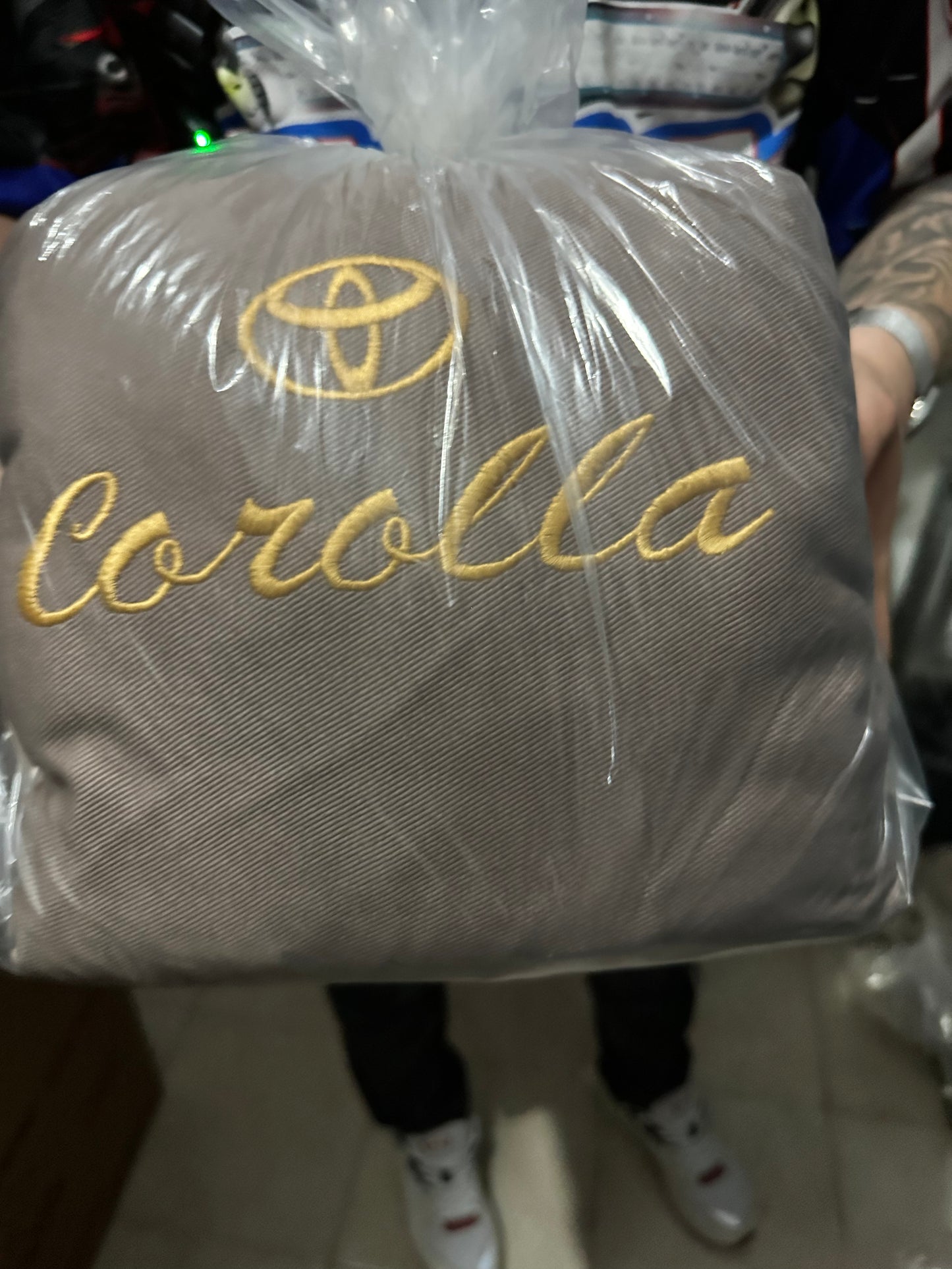 Cover Asiento Corolla 05-13 Taupe