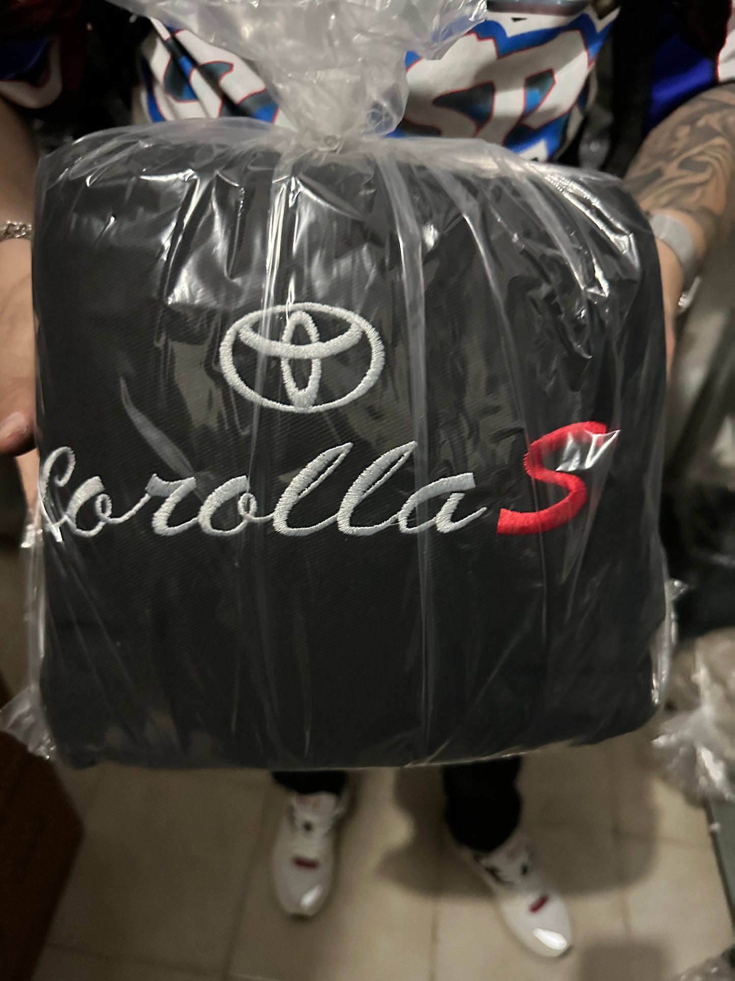 Cover Asiento Corolla S 05-13 Black
