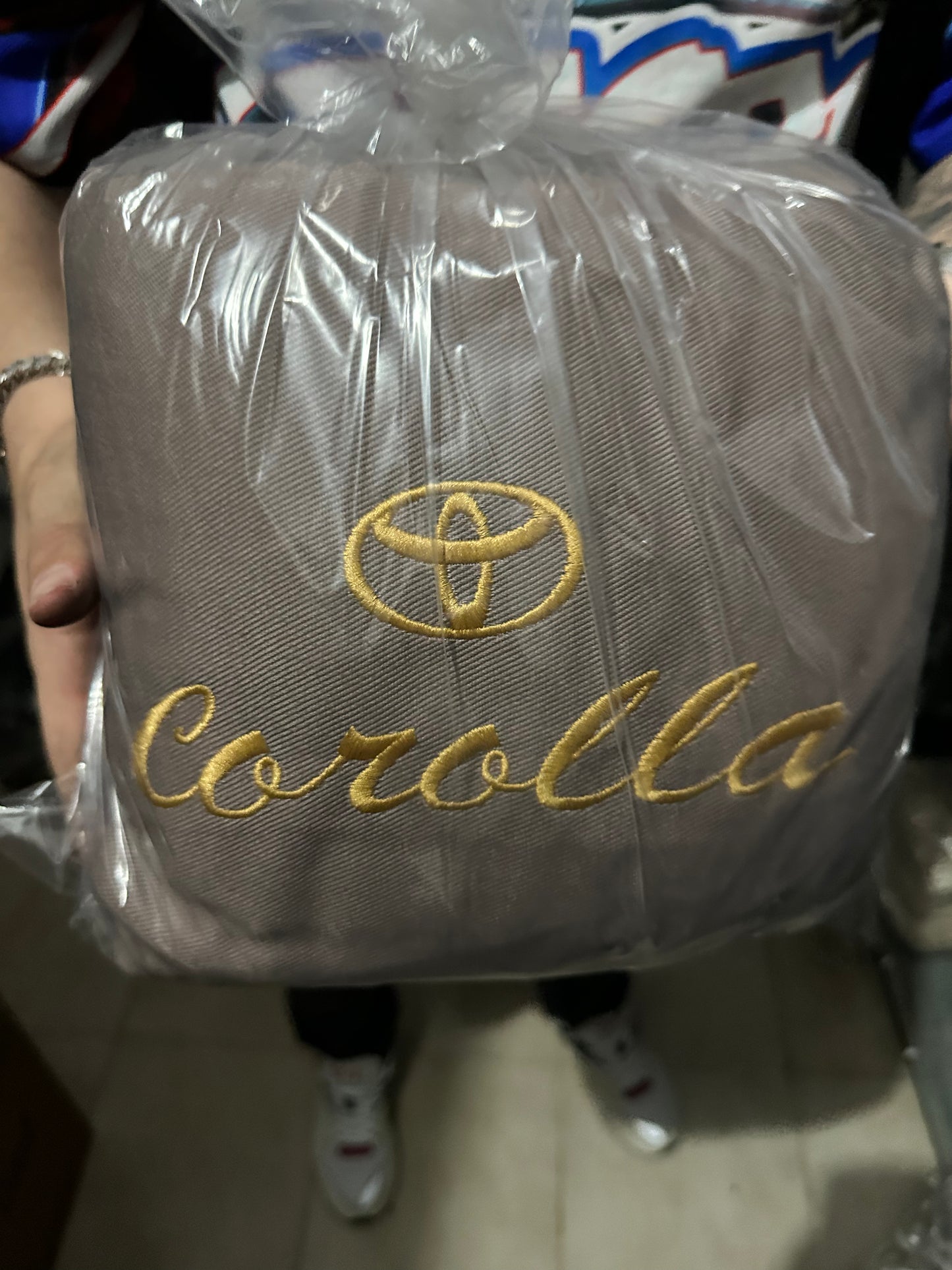 Cover Asiento Corolla 03-04 Taupe