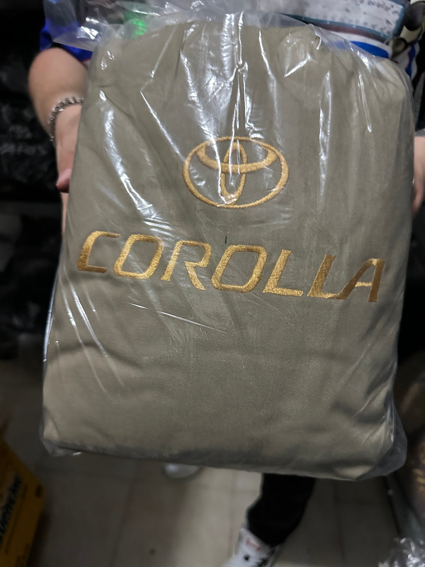 Cover Asiento Corolla 14-19 Taupe