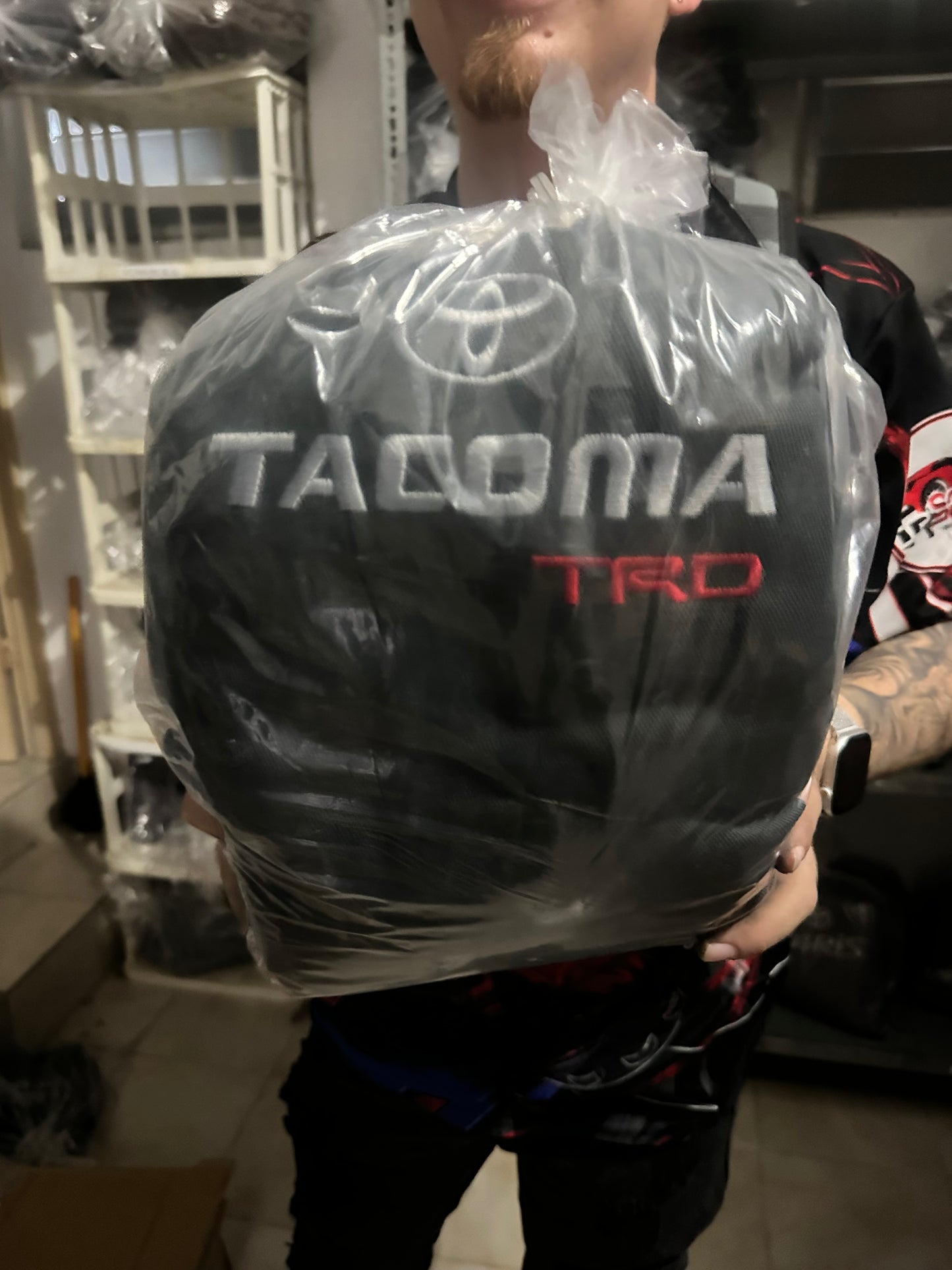 Cover Asiento Tacoma 2022 Black TRD
