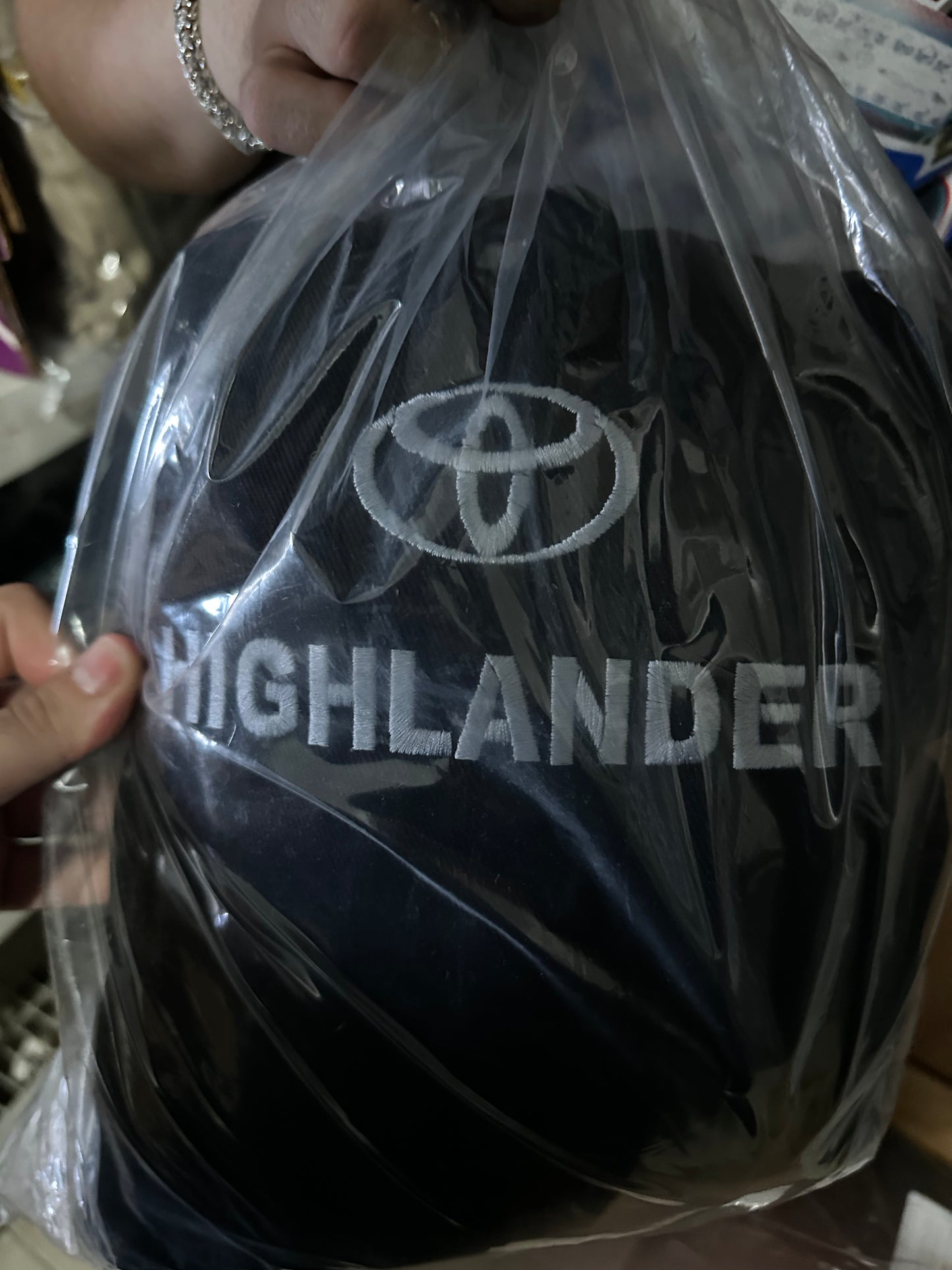 Cover Asiento Highlander 11-13 Black