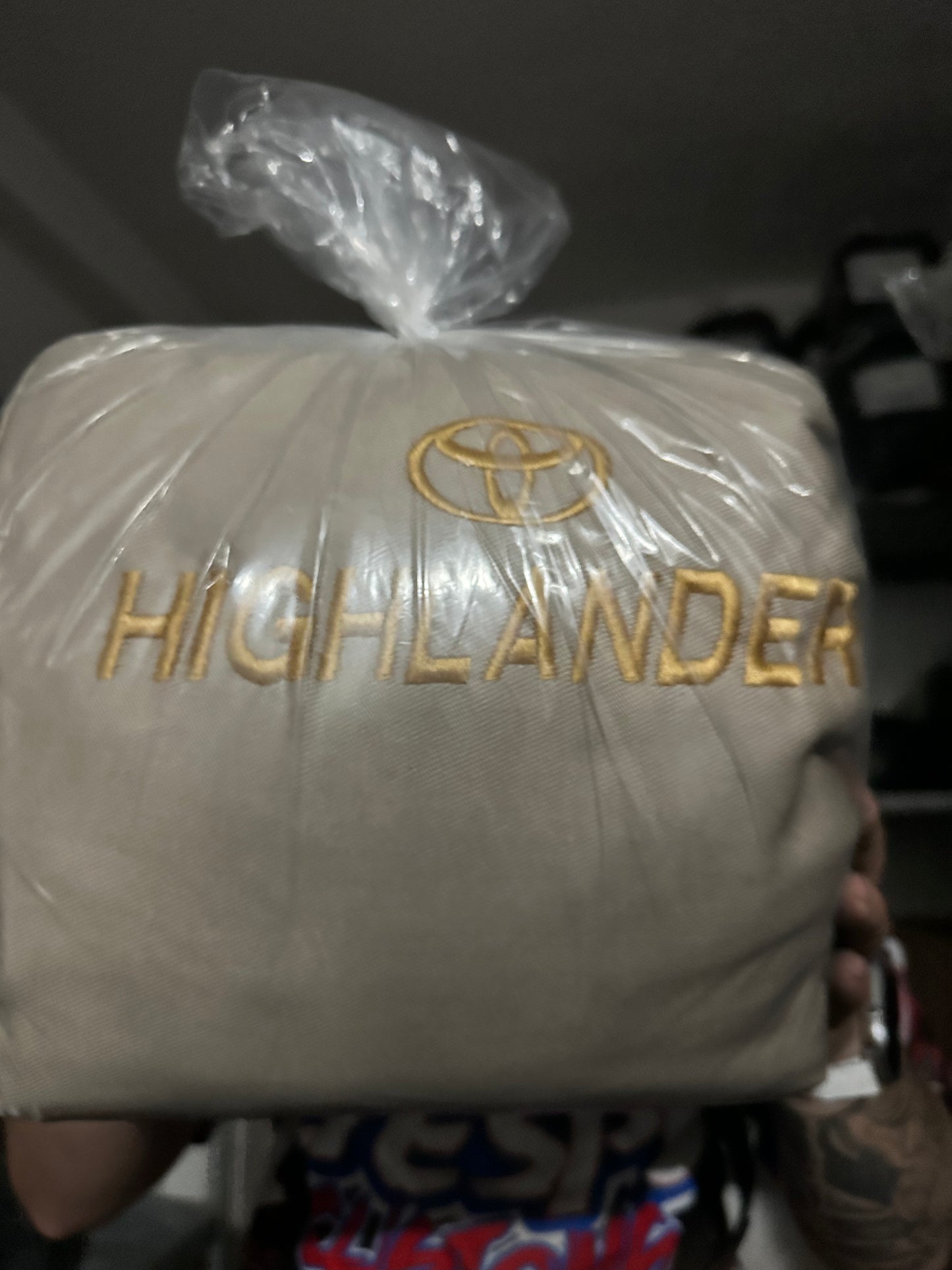 Cover Asiento HighLander 02-03 Taupe