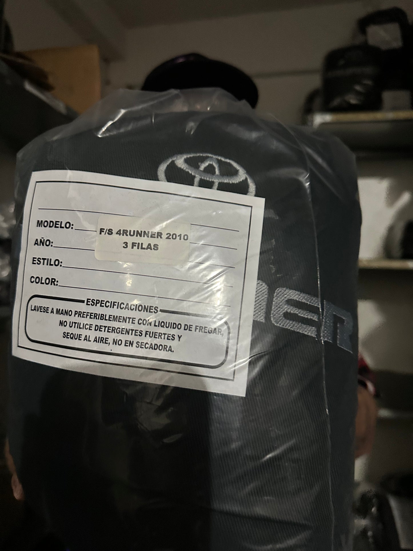 Cover Asiento 4Runner 2010 Black