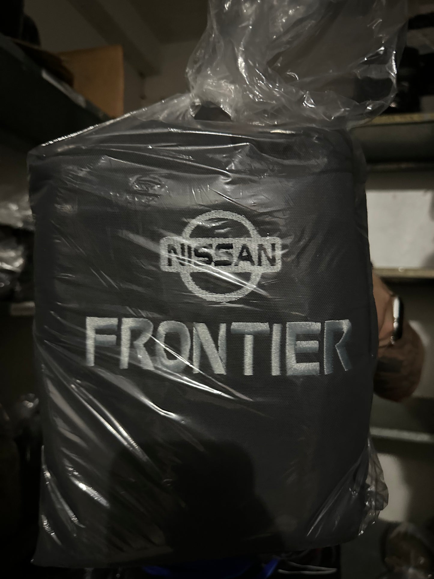 Cover Asiento Frontier 07-15 Dark Grey