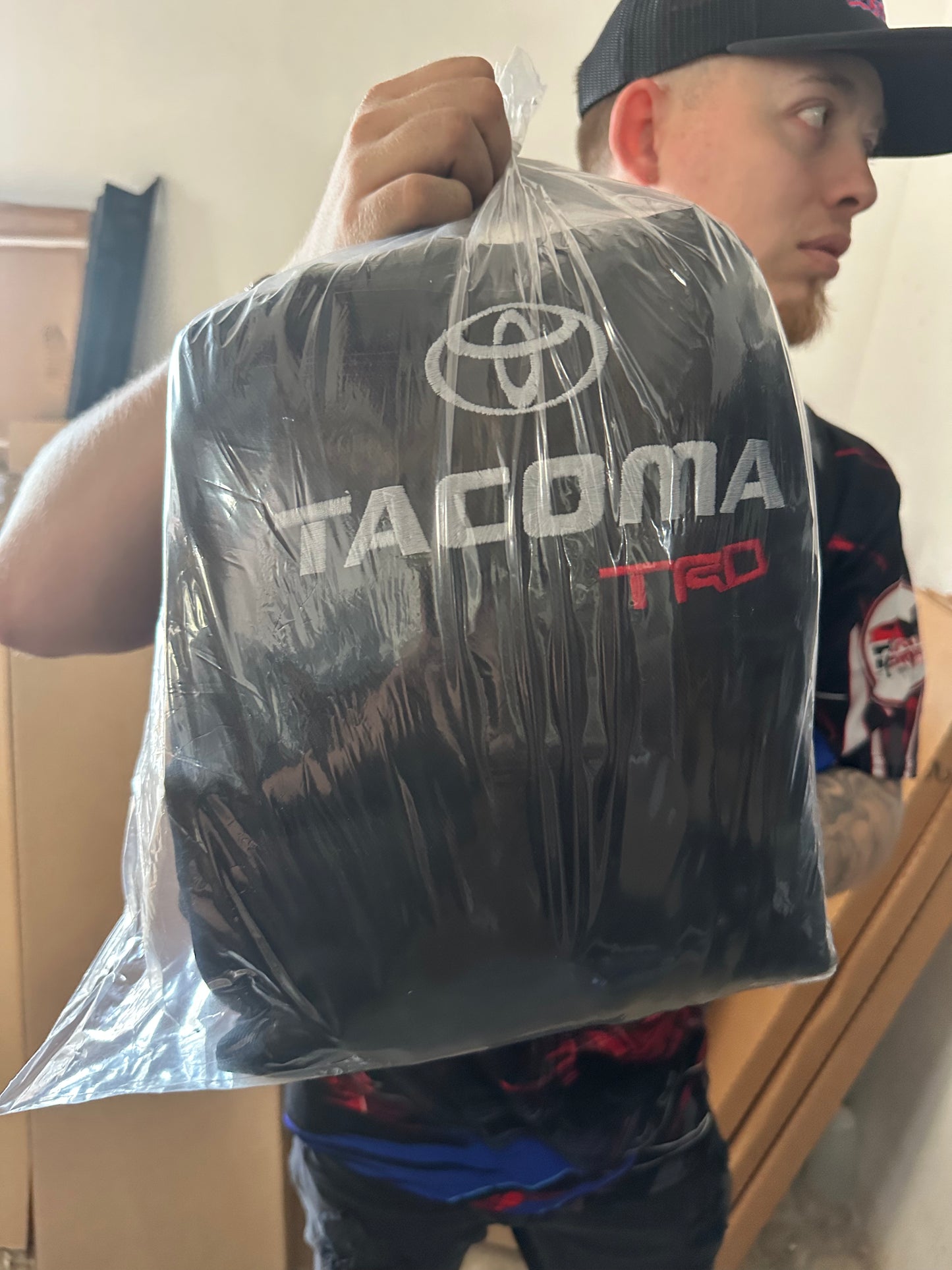 Cover Asiento Toyota Tacoma 2022 4F Black Asiento Electrico