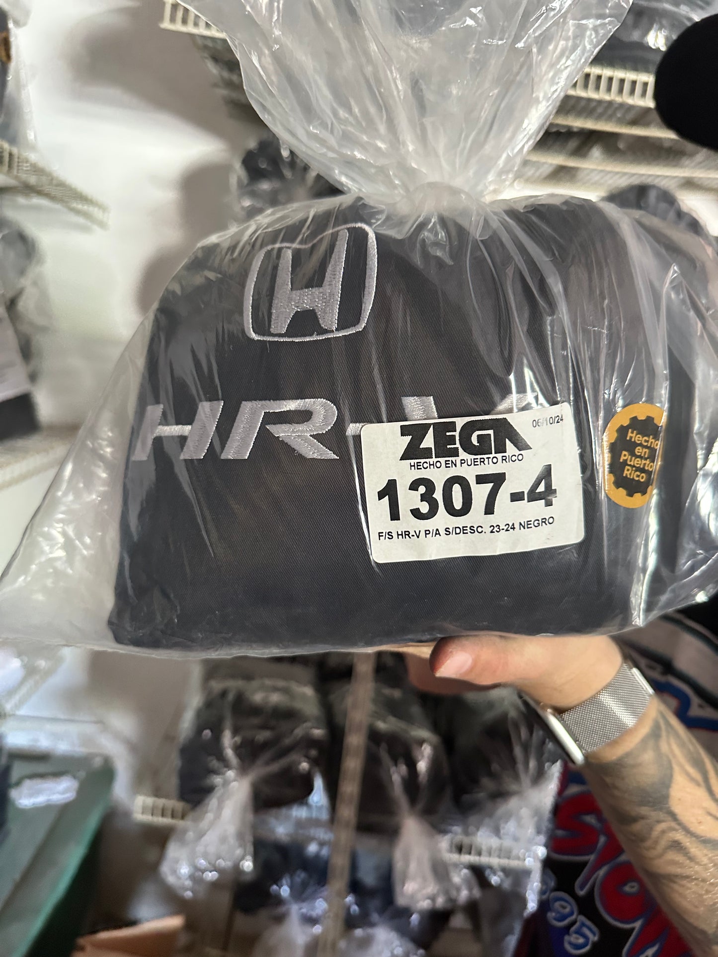 Cover Asiento Honda HR-V 23-24 Black