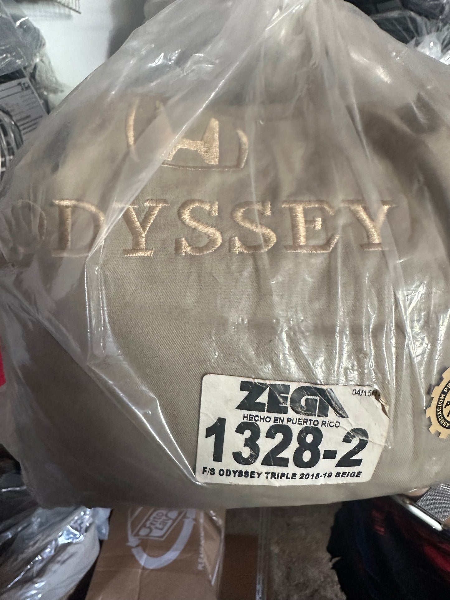 Cover Asiento Honda Odyssey 18-19 Taupe