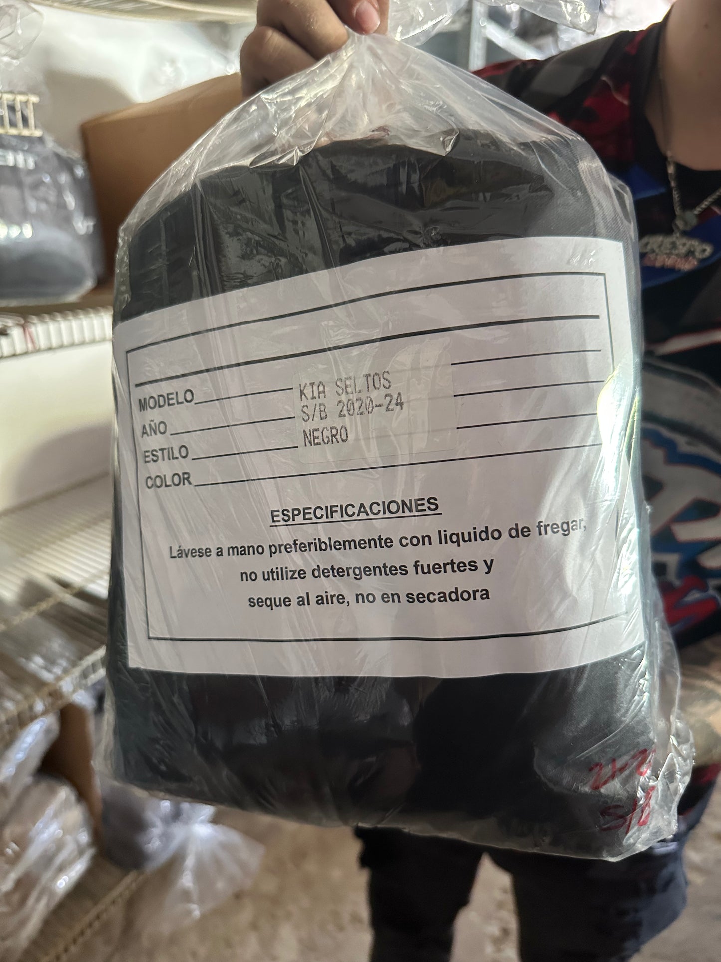 Cover Asiento Kia Seltos 20-24 Black