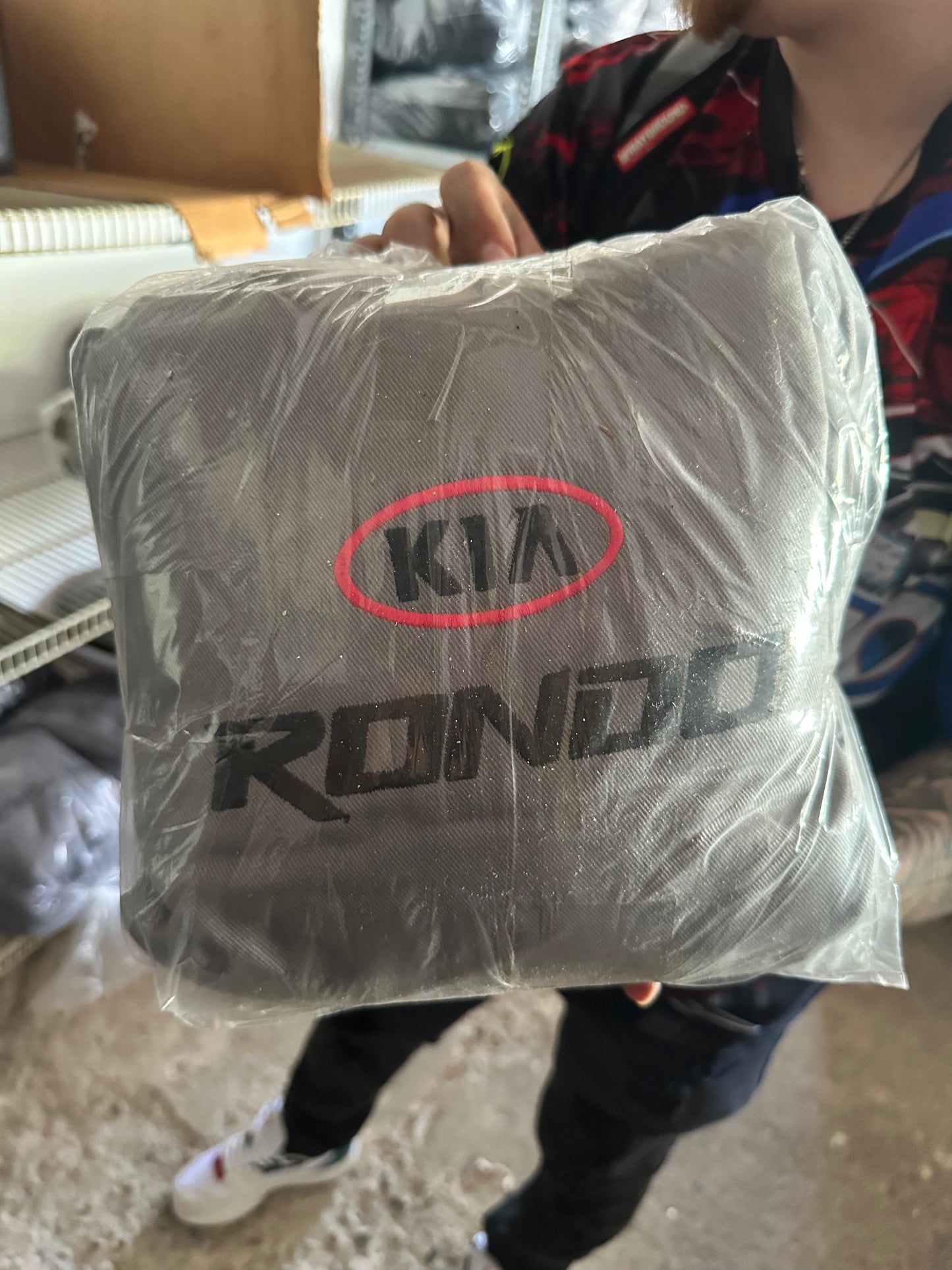 Cover Asiento Kia Rondo 07-10 Grey